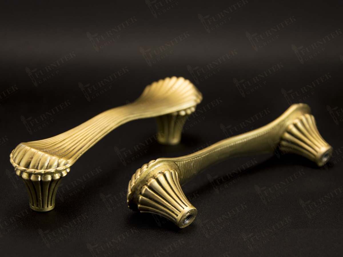 Мебельная ручка-скоба Edgar Berebi 7983 матовая бронза