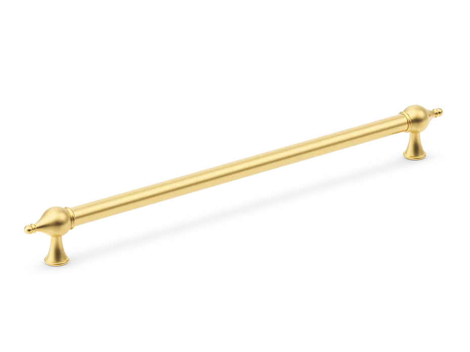 Мебельная ручка-скоба Armac Martin Belgrave 240 мм матовая латунь