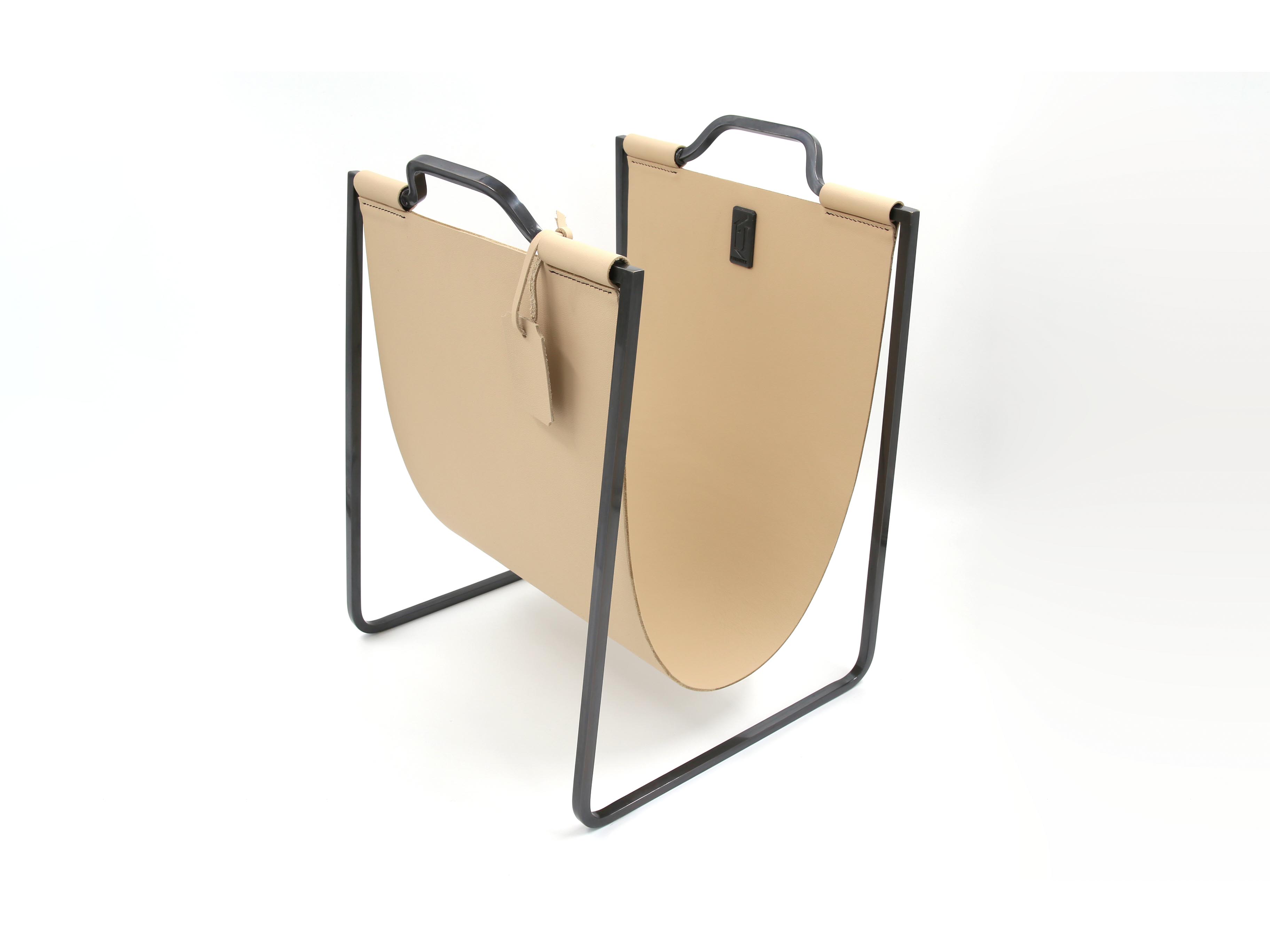 Подставка под сумки Furnitek FG-119 черненая латунь полировка