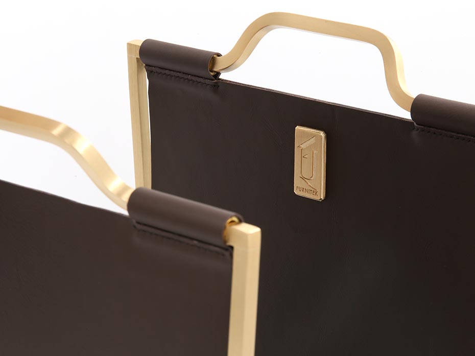 Подставка под сумки Furnitek FG-137 латунь