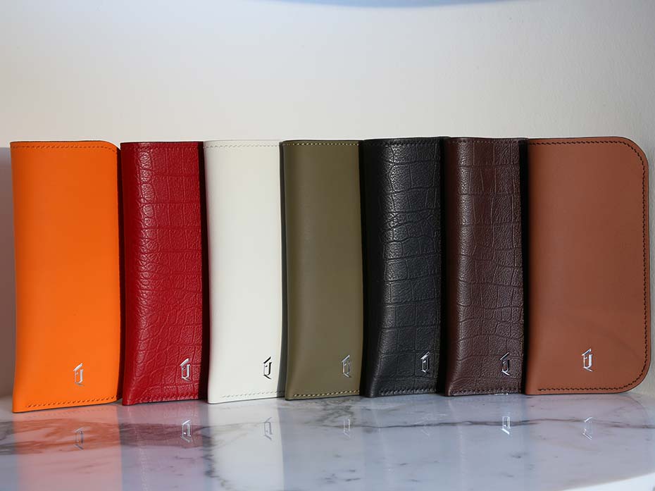 Футляр для очков из натуральной кожи FURNITEK FG-01015 