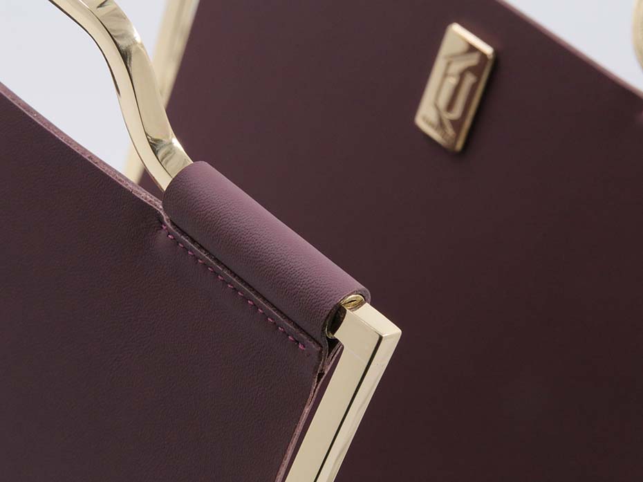 Подставка под сумки FG-160 полированная латунь