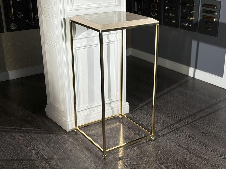 Консоль из латуни FURNITEK Ar-Deco FG-203 полированная латунь