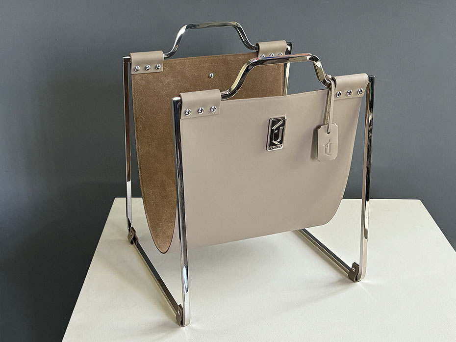 Подставка под сумки большая FG-177 полированный никель