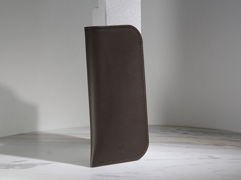 Футляр для очков FURNITEK FG-01012 из натуральной кожи