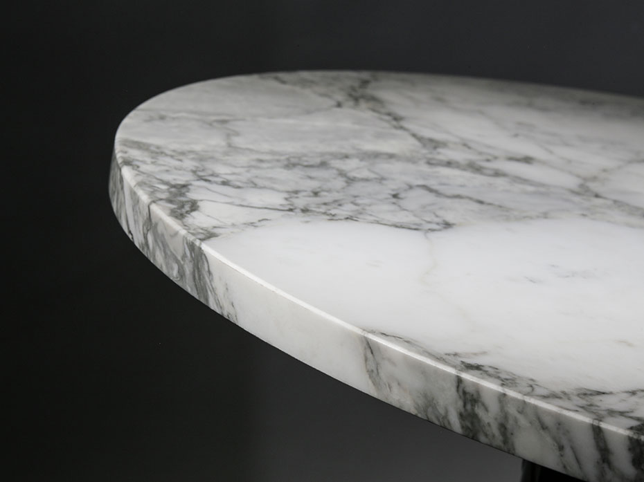 Стол кофейный Ar-Deco FG-068 круглый полированный никель