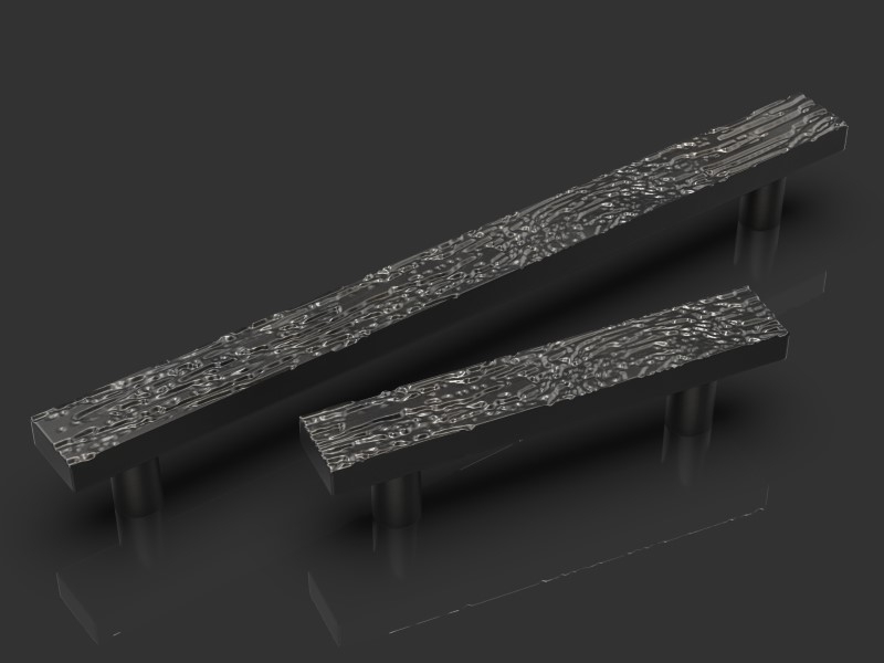 Мебельная ручка Oliver Knights Serlo CH II черненая латунь