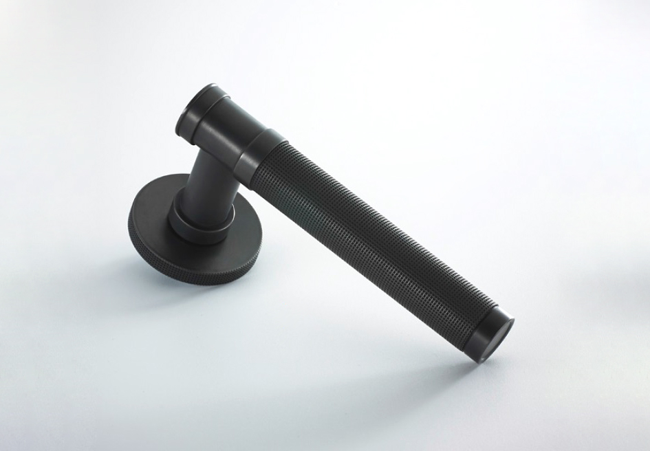 Дверная ручка на розетке Frank Allart nw1203495 чернёная латунь