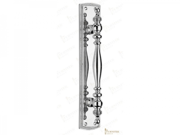 Дверная ручка-скоба Frank Allart 3938 полированный хром