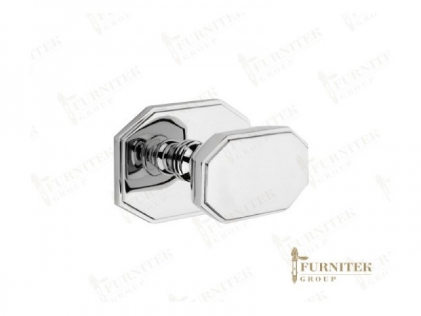 Ручка-кноб Frank Allart не поворотная 9464 полированный хром