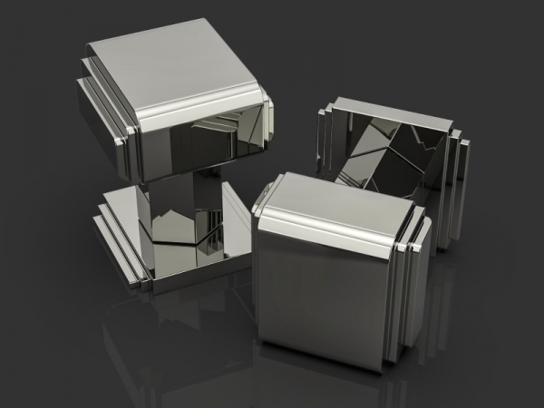 Дверная ручка-кноб Oliver Knights Amr DK полированный никель