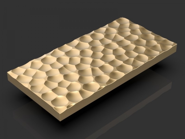 Мебельная ручка Oliver Knights Benjamin CP II матовая латунь