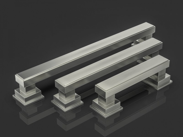 Мебельная ручка Oliver Knights Breunor CH III матовый никель