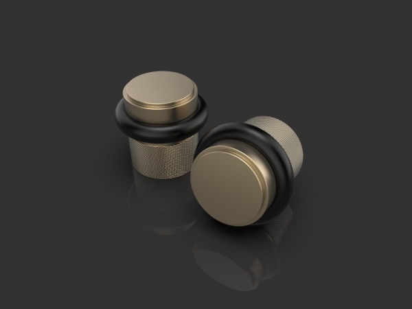 Дверной ограничитель Oliver Knights Carlos DS полированная латунь