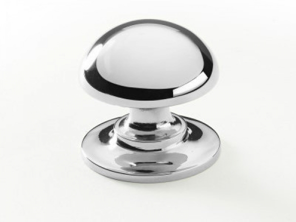 Мебельная ручка-кнопка Armac Martin Cotswold полированный хром из латуни