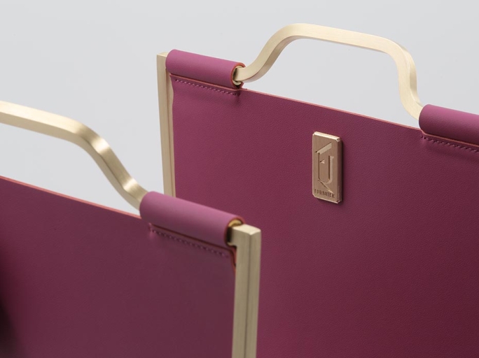 Подставка под сумки FG-173 матовая латунь