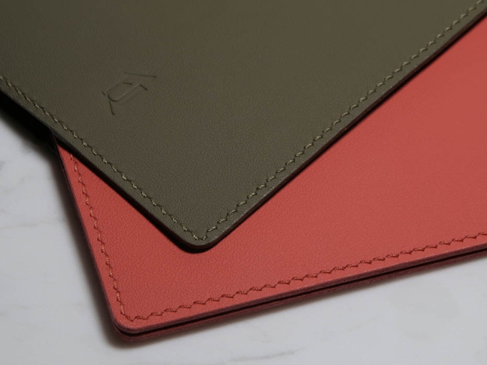 Обложка на паспорт FURNITEK модель FG-02021 из натуральной кожи цвет зелёный