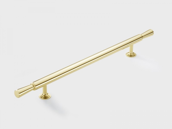 Мебельная ручка-скоба Armac Martin Lincoln полированная латунь