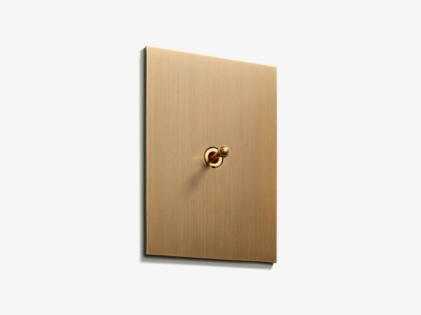 Выключатель Meljac M577 одинарный Classique матовая бронза