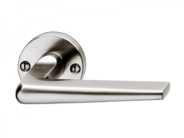 Дверная ручка на розетке P.Bisschop Бурхарц 1940/21/601 матовый хром