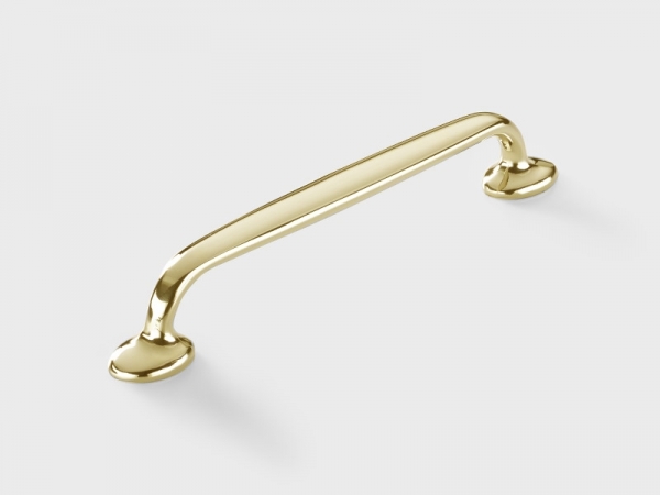 Мебельная ручка-скоба Armac Martin Bakes полированная латунь