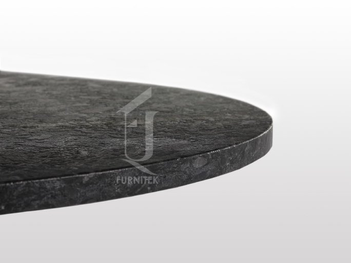 Стол обеденный Ar-Deco Furnitek FG-017 из латуни столешница гранит-пероксинит