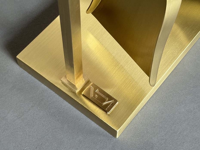 Каминный набор FURNITEK FG-05014 матовая латунь