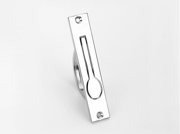 Торцевая ручка Frank Allart 4377 полированный хром